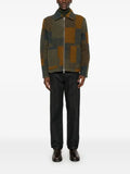 NN07 Gael - two-way zipper wool jacket