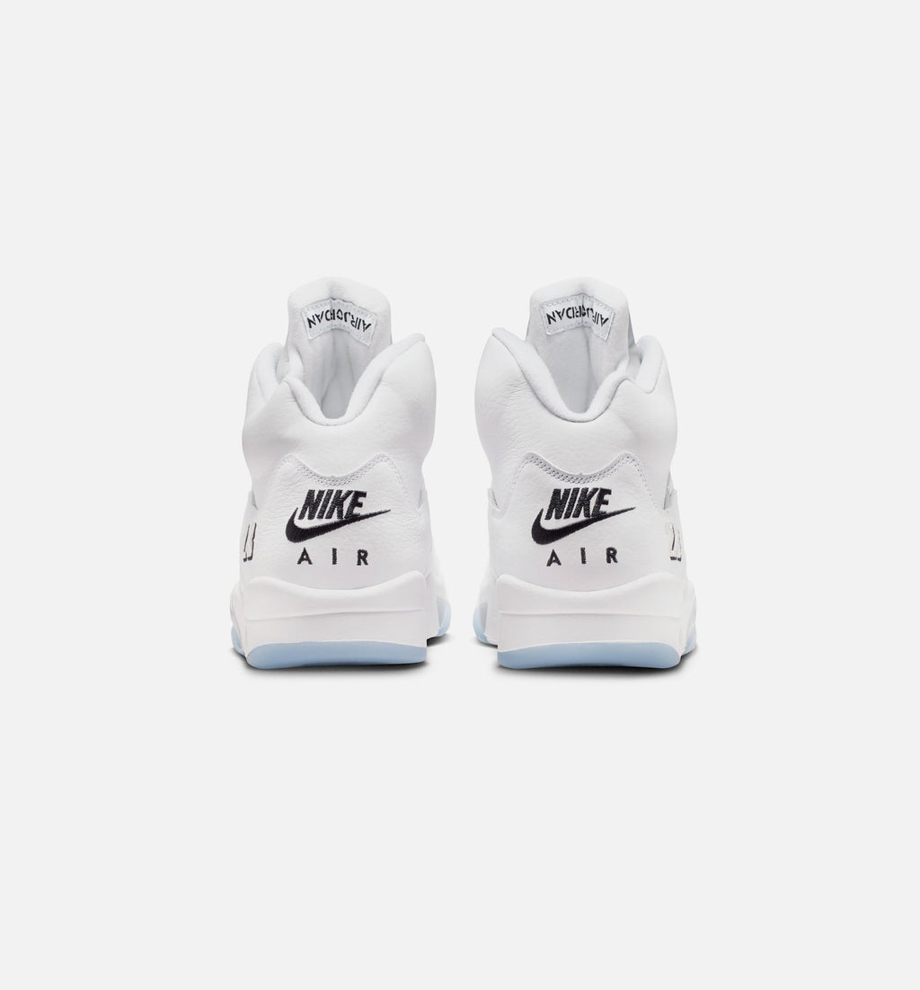 Air Jordan 5 Retro OG "White Metallic" Men's Shoe – White/Metallic Silver/Black